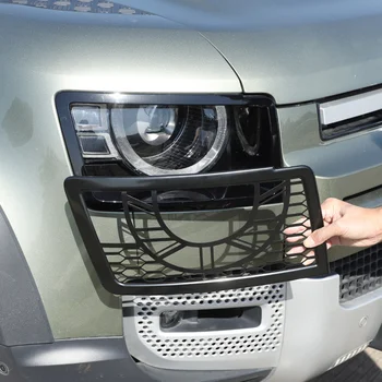 Už 20-22 Land Rover Defender priekinis žibintas dekoratyvinis akių automobilio išorės stilizavimo priedai priekinis žibintas metalo apsauginis akių dangtis