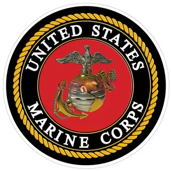 Kūrybos Automobilių Lipdukas USMC Marine Corps Decal Vinilo Decal Vinilo Lipdukai Automobilio Langą Kūno Dekoratyviniai Lipdukai Priedai