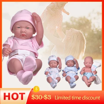 35CM Atgimimo Lėlė Baby Vinilo Naujagimių Minkšta Lanksti Reborn Baby Doll Vaikams Dovanų Atgimimo Žaislai Boneca Renascida Brinquedo