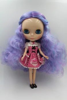 Nemokamas Pristatymas didelis nuolaida RUB-259DIY Nuogas Blyth lėlės gimtadienio dovana girl 4colour didelėmis akimis, lėlės su gražių Plaukų mielas žaislas