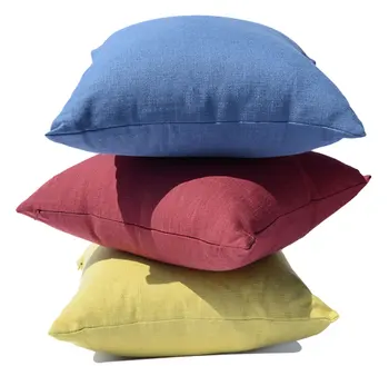 Šiaurės paprastas kietas geltona mėlyna raudona dekoratyvinis mesti pagalvę/almofadas atveju, 45 50,europos šiuolaikinės pagalvėlė padengti namų dekoravimo